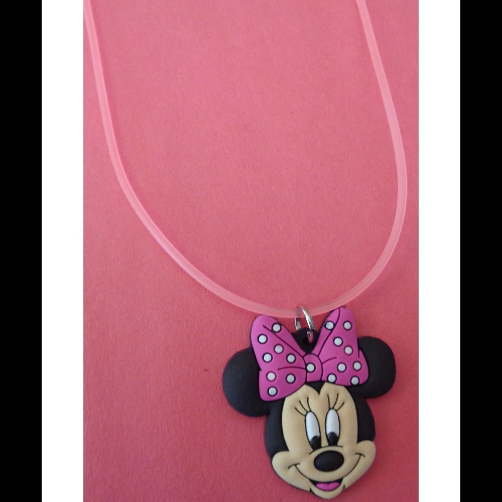 Disney Minnie Mouse Inspired Design Necklace